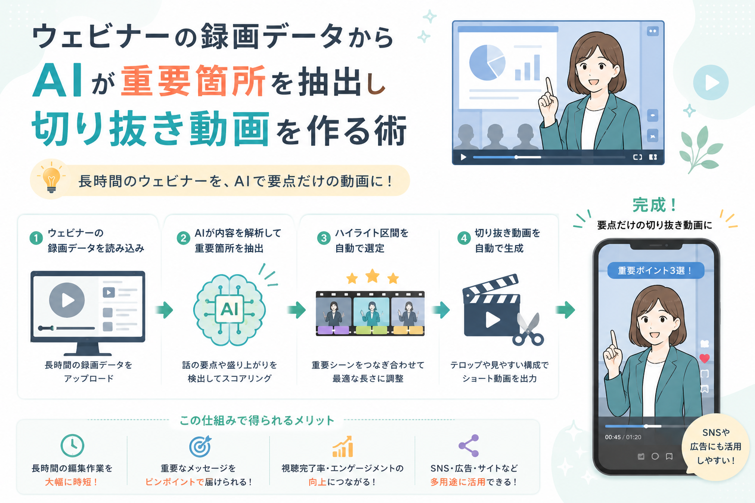 カスタム指示を活用してChatGPTの回答内容を自分専用の業務フローに合わせて最適化し、作業効率や出力精度を高める流れを表現したアイキャッチ画像。